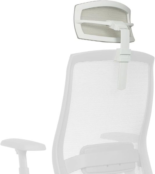 B-Ware Hjh Office Kopfstütze Weiß Netzstoff Zubehör Passend Für Alle Colore Bürostühle