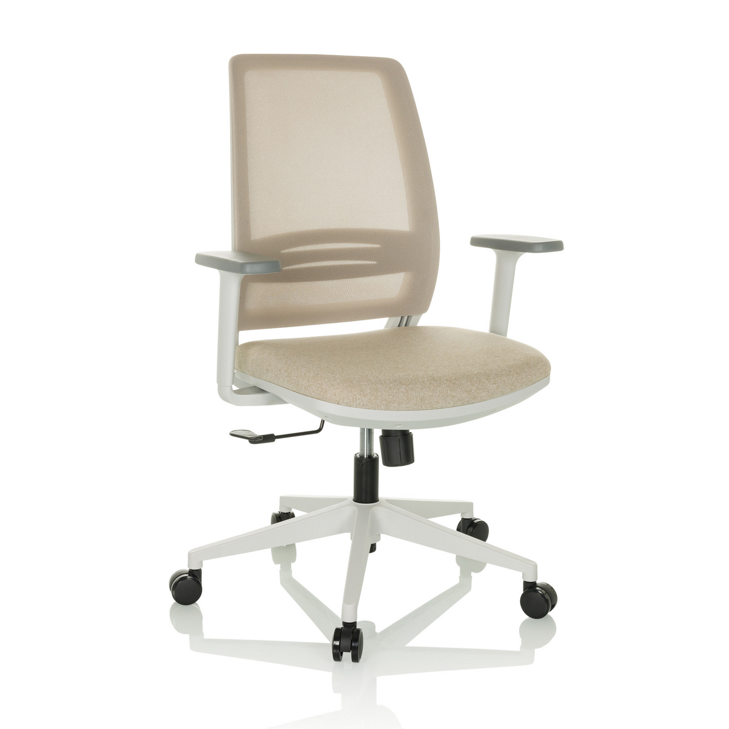 Snúningsstóll frá Hjh skrifstofu í B-flokki, möskvaefni, hæðarstillanlegur mjóbaksstuðningur 776