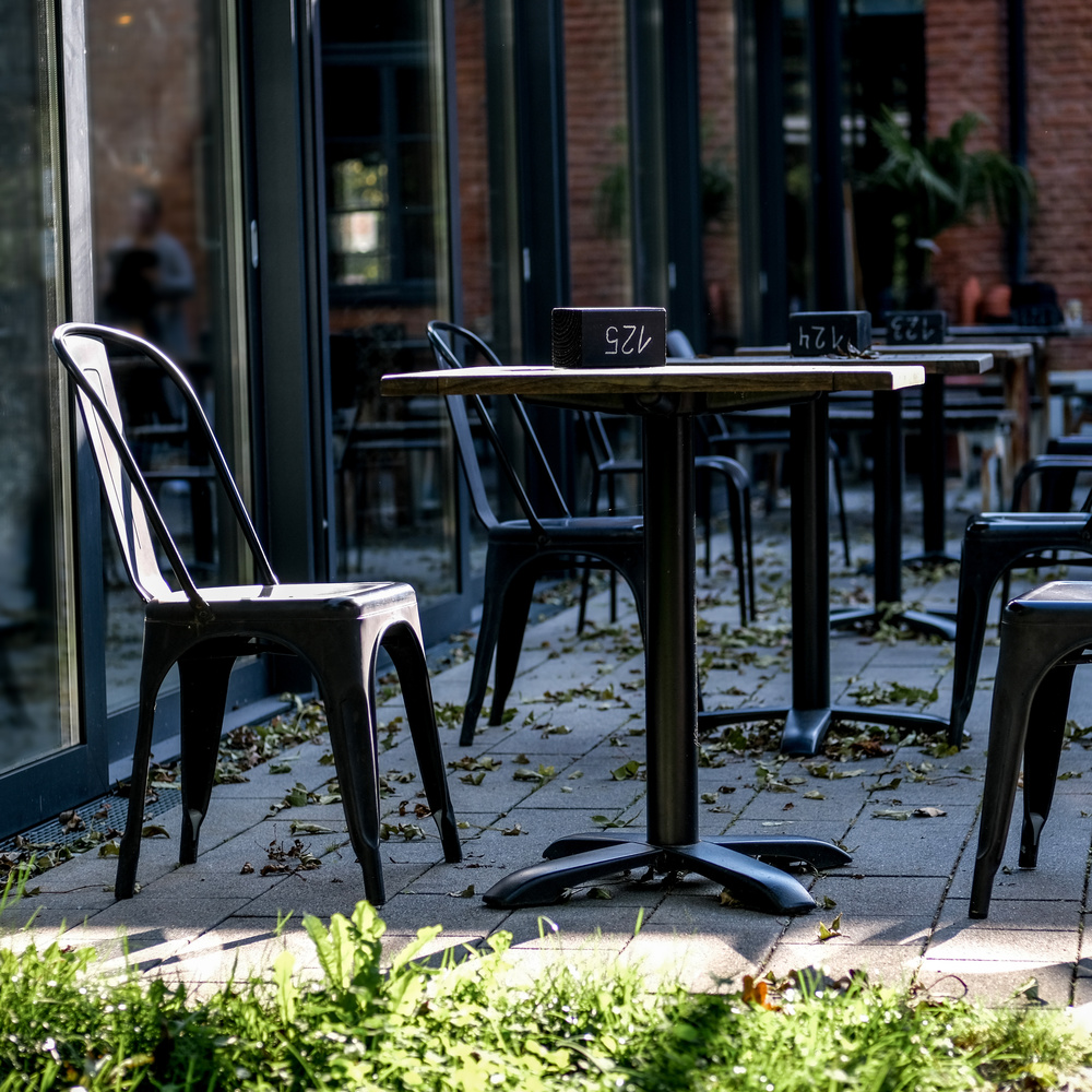 B-lager Hjh skrifstofustóll, bistro stóll, Vantaggio bursta, svartur