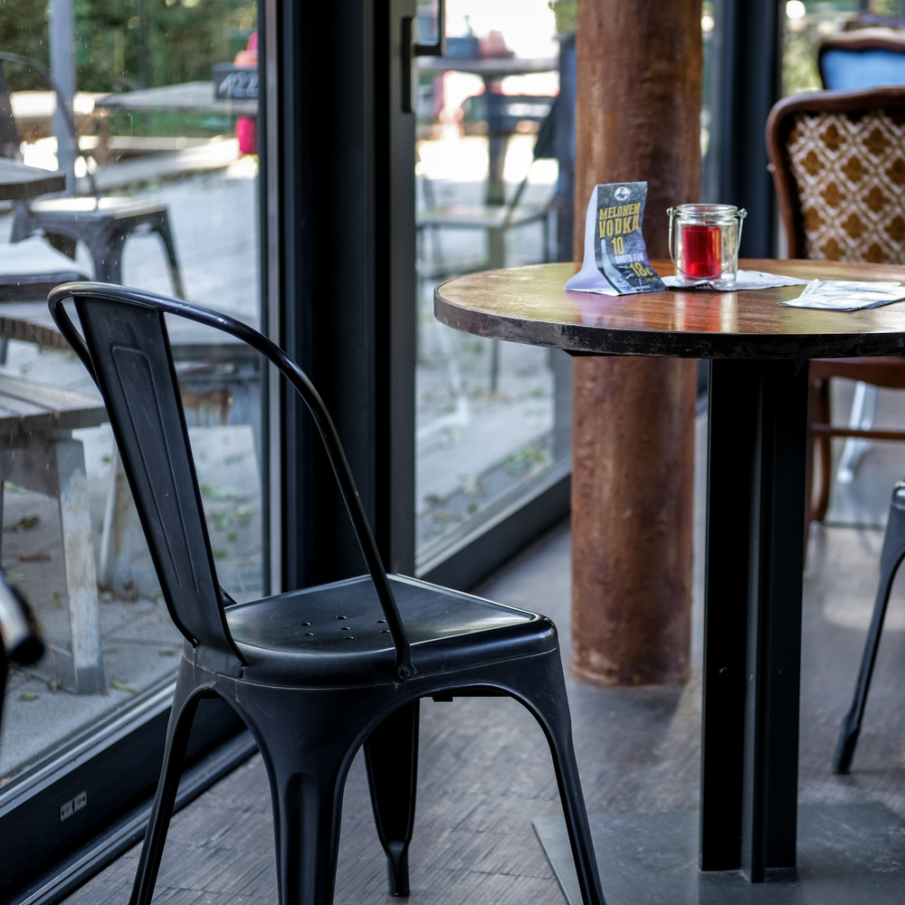 B-lager Hjh skrifstofustóll, bistro stóll, Vantaggio bursta, svartur