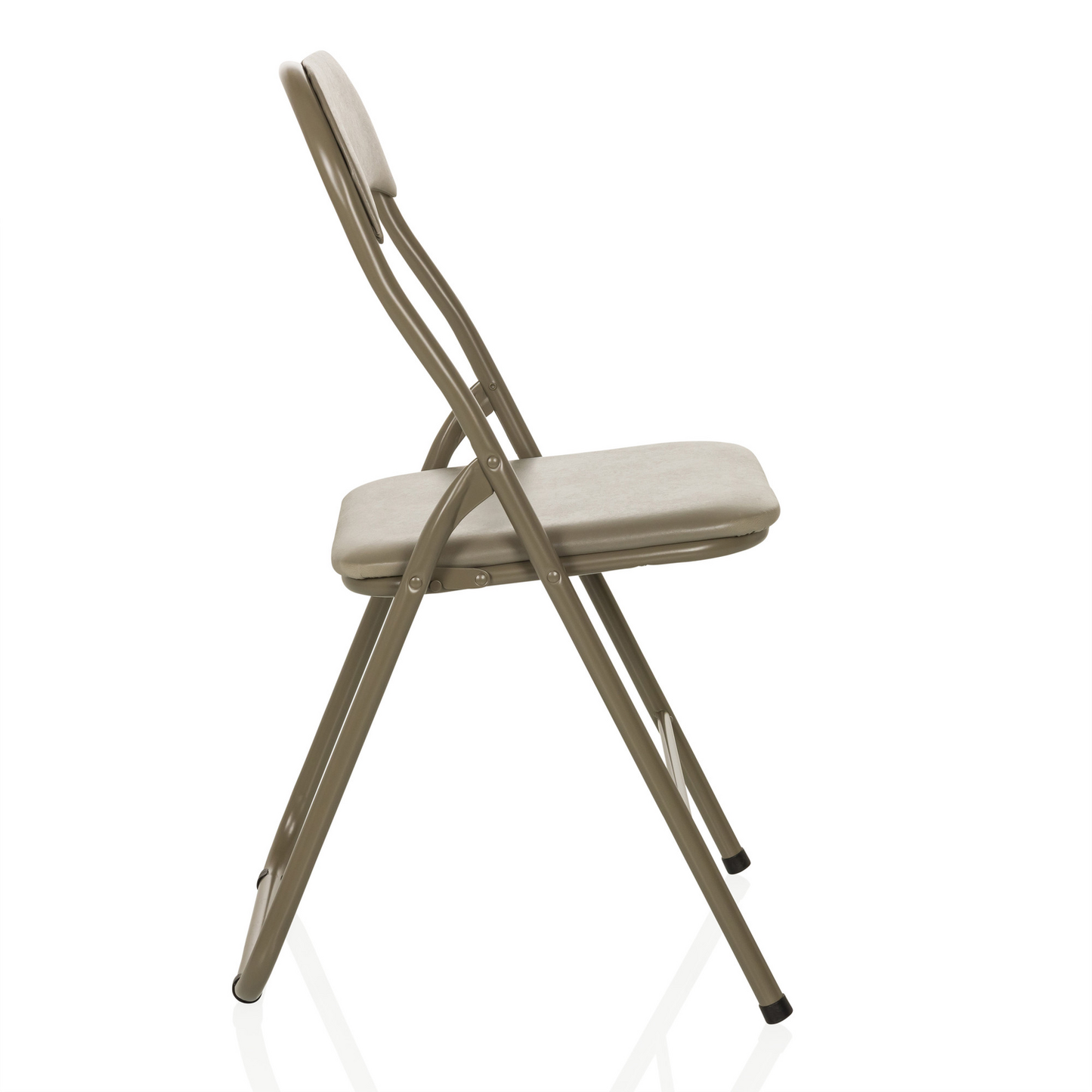 B-grade Hjh Office Tudela Basic PVC Taupe Conference Chair Visitor Chair 2 pieces