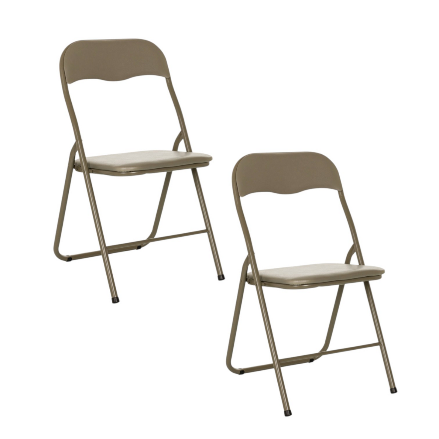 B-grade Hjh Office Tudela Basic PVC Taupe Conference Chair Visitor Chair 2 pieces