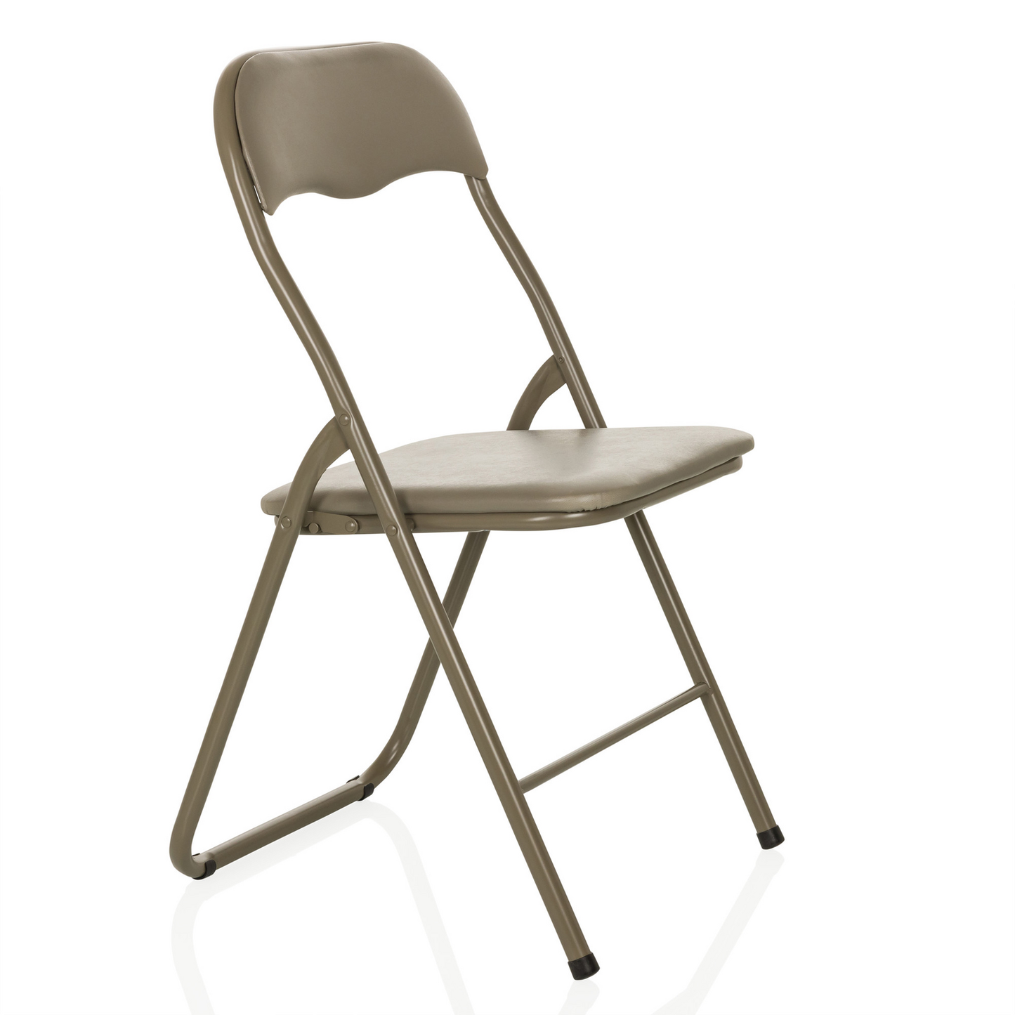 B-grade Hjh Office Tudela Basic PVC Taupe Conference Chair Visitor Chair 2 pieces