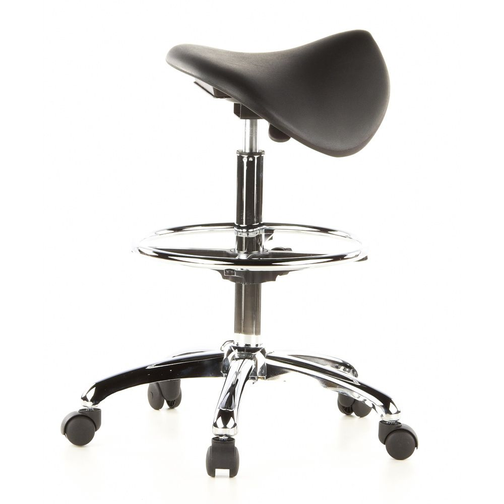 B-grade Hjh Office Top Work 13 saddle stool, office chair, swivel chair, swivel stool