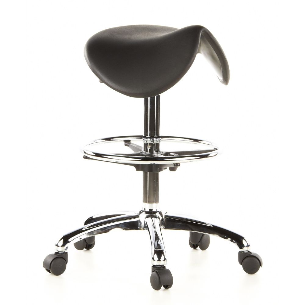 B-grade Hjh Office Top Work 13 saddle stool, office chair, swivel chair, swivel stool