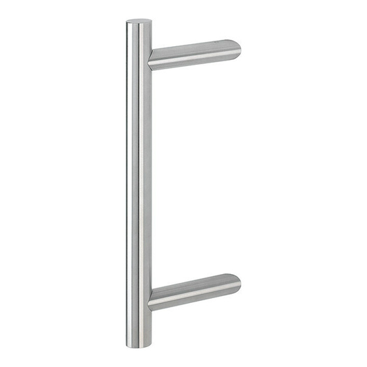 B-flokks Hoppe handfang úr ryðfríu stáli, E5012, litur nr. F69, 300 mm, 400 mm, hallað