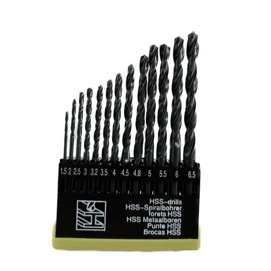 HSS Spiral-Bohrersatz Metallbohrer HSS (13- teilig)