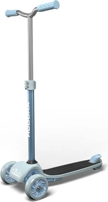 B-grade Hudora Tri Scooter, children's vehicle, children's scooter, blue, folding mechanism
