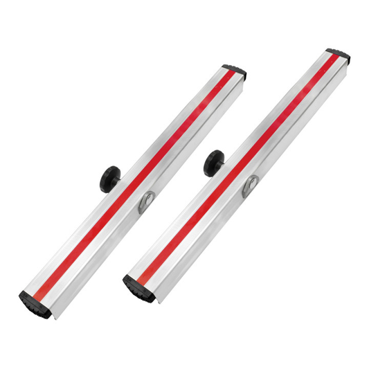 B-grade Hymer foot extension set, extension set for stairs, 0.74 m, continuously adjustable