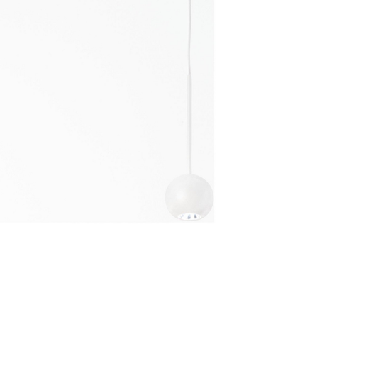 B-stock Ideal Lux LED hanging light pendant light lamp Sfera white metal