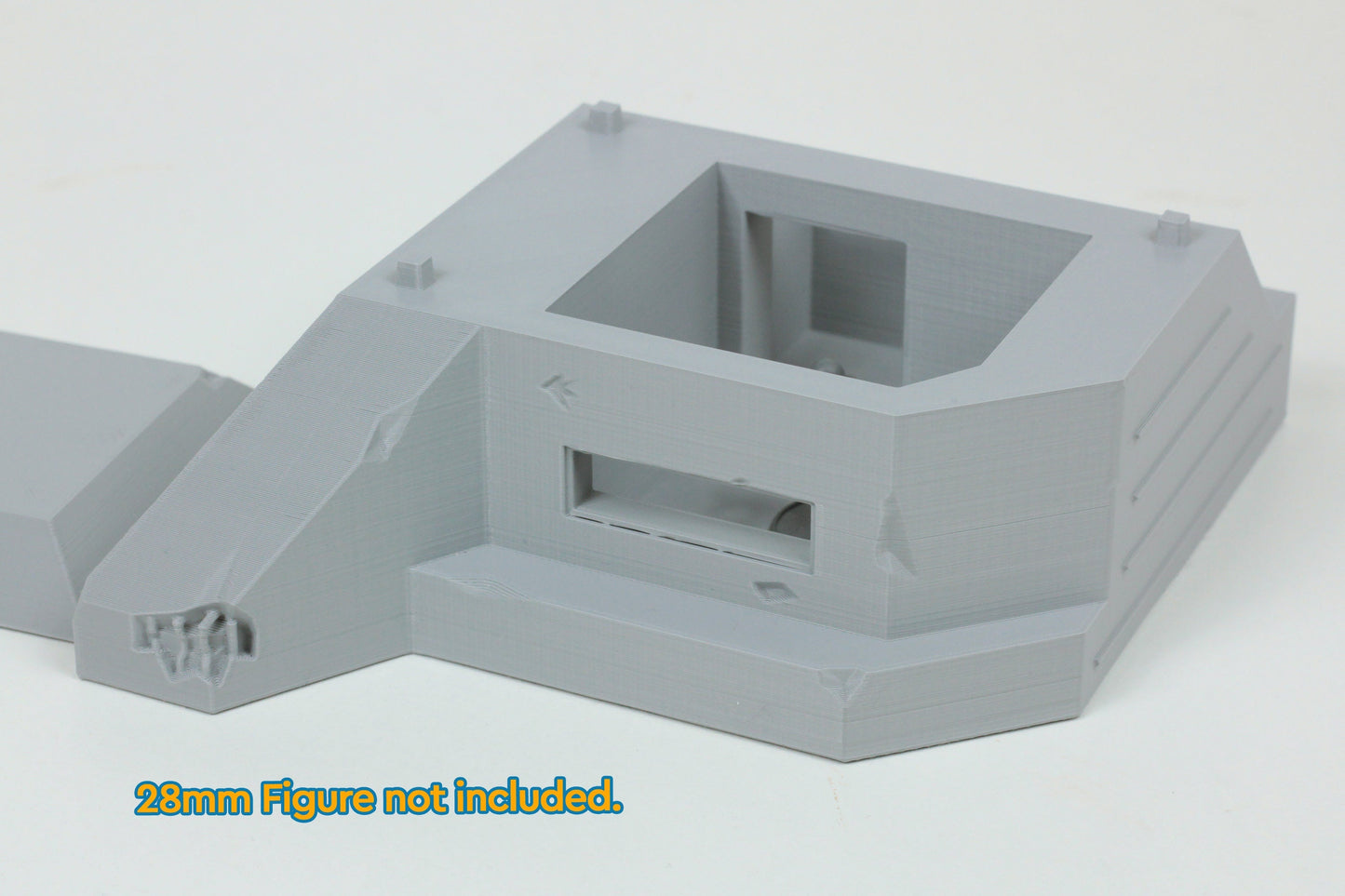 Regelbau Type 667 Bunker - Tabletop Wargaming WW2 Terrain | 15mm 20mm 28mm Miniature 3D Printed Model | Bolt Action