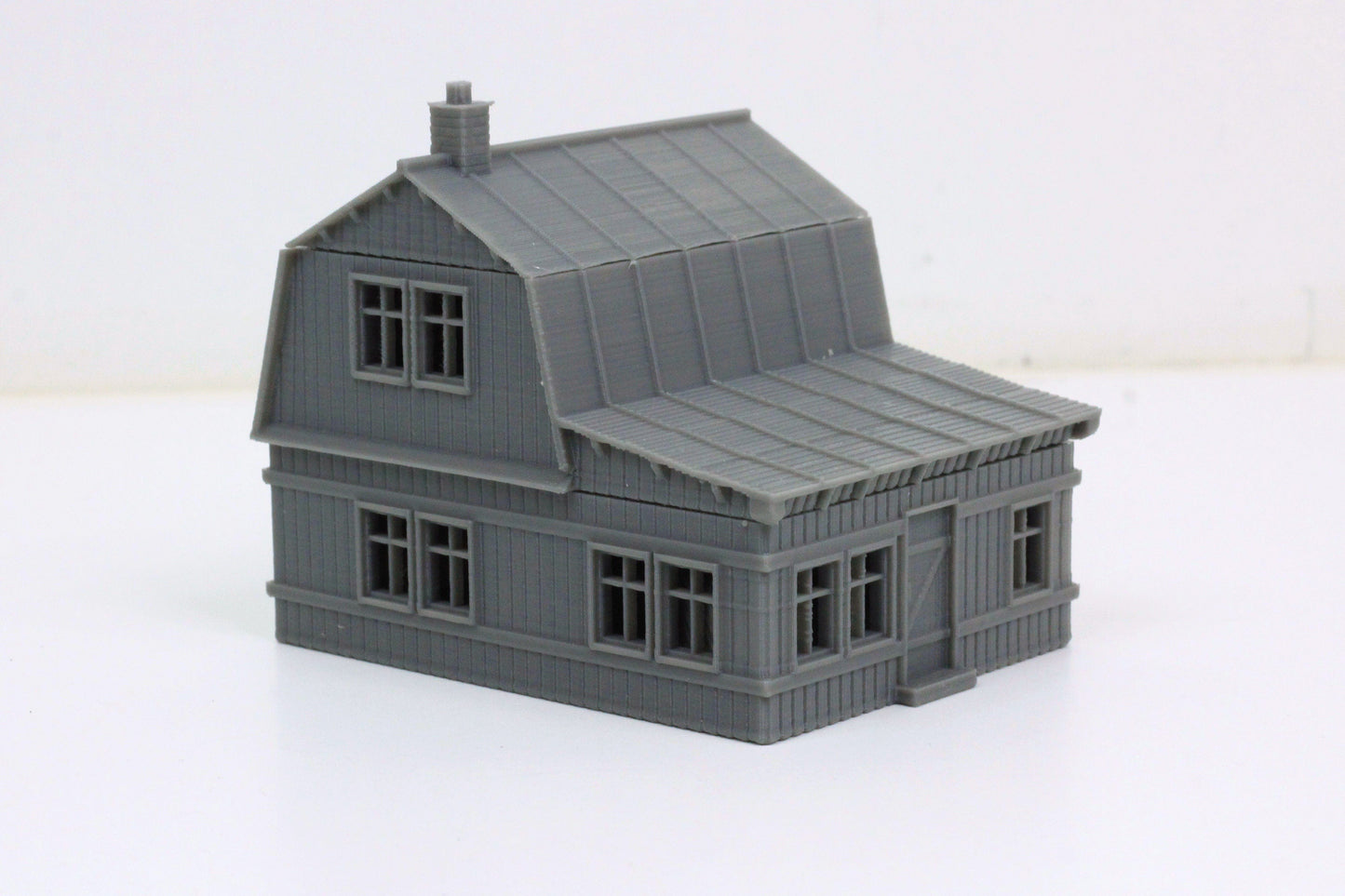 Traditional Soviet Dacha House - Tabletop Wargaming WW2 Terrain | 15mm 20mm 28mm HO Miniature 3D Printed Model | Bolt Action