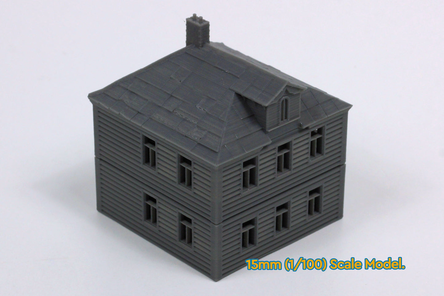 Dacha Villager House - Tabletop Wargaming WW2 Terrain | 15mm 20mm 28mm HO Miniature 3D Printed Model | Bolt Action