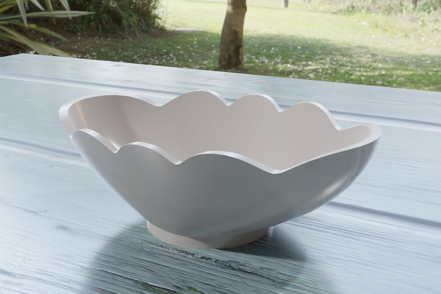 Lotus Oval Sink - 1:12 Dollhouse Miniature Furniture