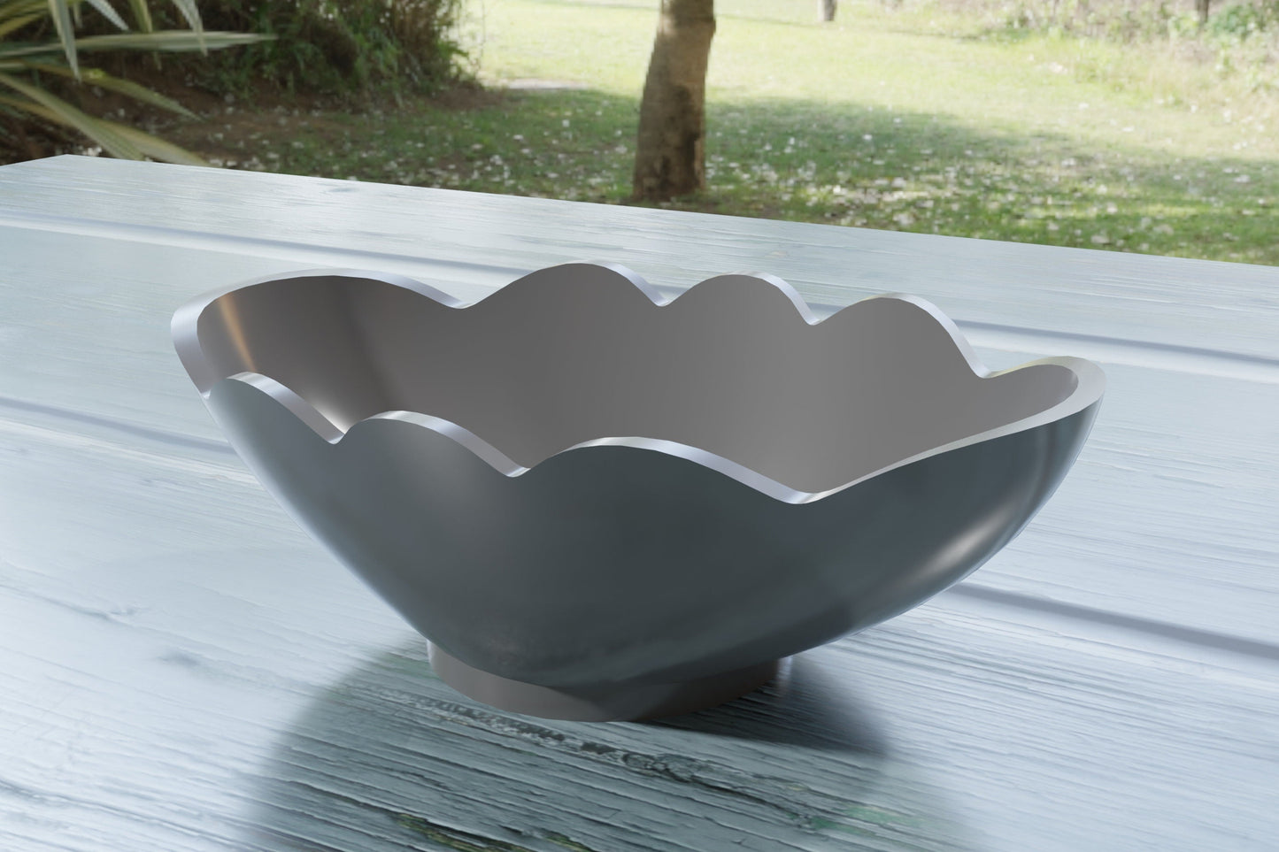 Lotus Oval Sink - 1:12 Dollhouse Miniature Furniture