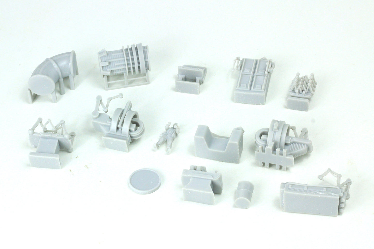 Human Research Laboratory Terrain Set -  Zona Alfa - Miniature Gaming Tabletop RPG - 28mm / 32mm Wargaming Minifigures