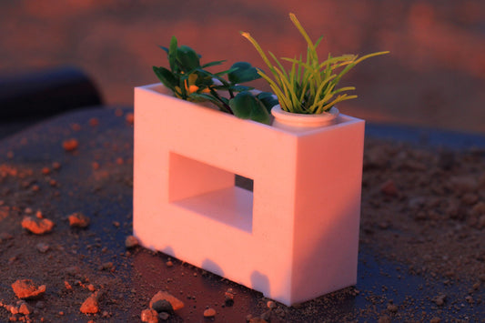 Dollhouse Miniature Raised Garden Bed - 1:12 Scale PLA Bioplastic