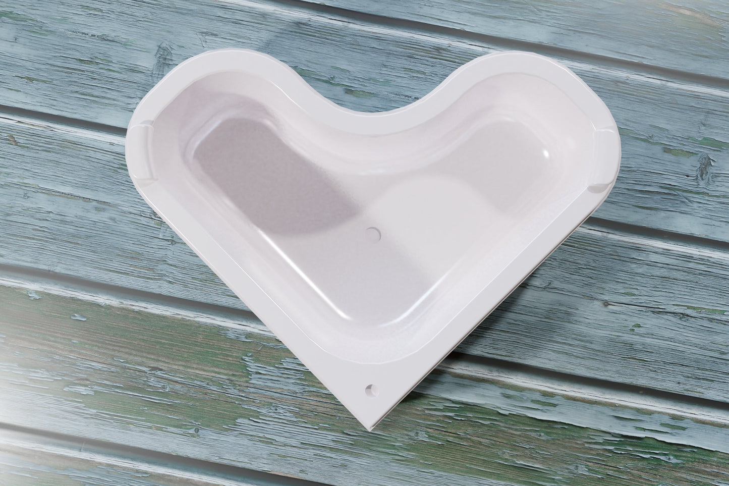 Heart Bathtub - 1:12 Dollhouse Miniature Furniture