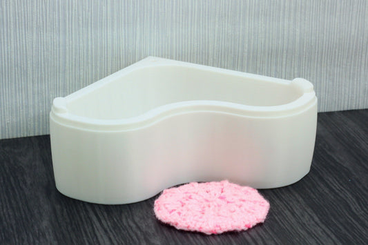 Heart Bathtub - 1:12 Dollhouse Miniature Furniture