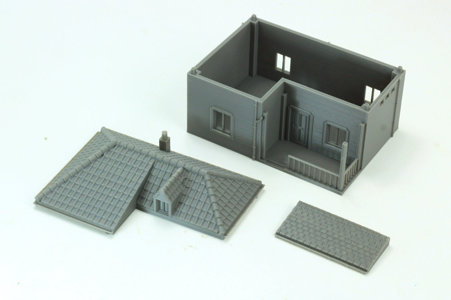 Italian House - With Veranda SS T1 - Historical Tabletop Wargaming Terrain - Miniature Gaming - 3D Printed