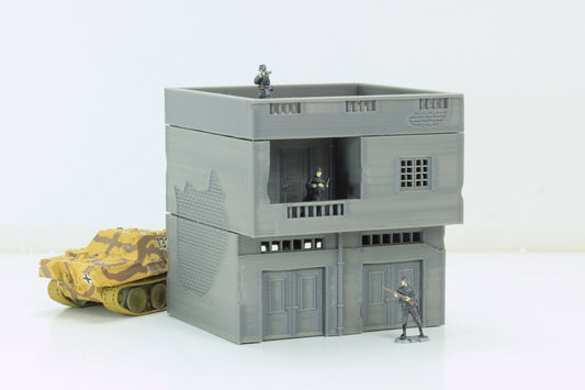 Arab Urban Building - Shop - Tabletop Wargaming Terrain - Miniature Gaming - 3D Printed