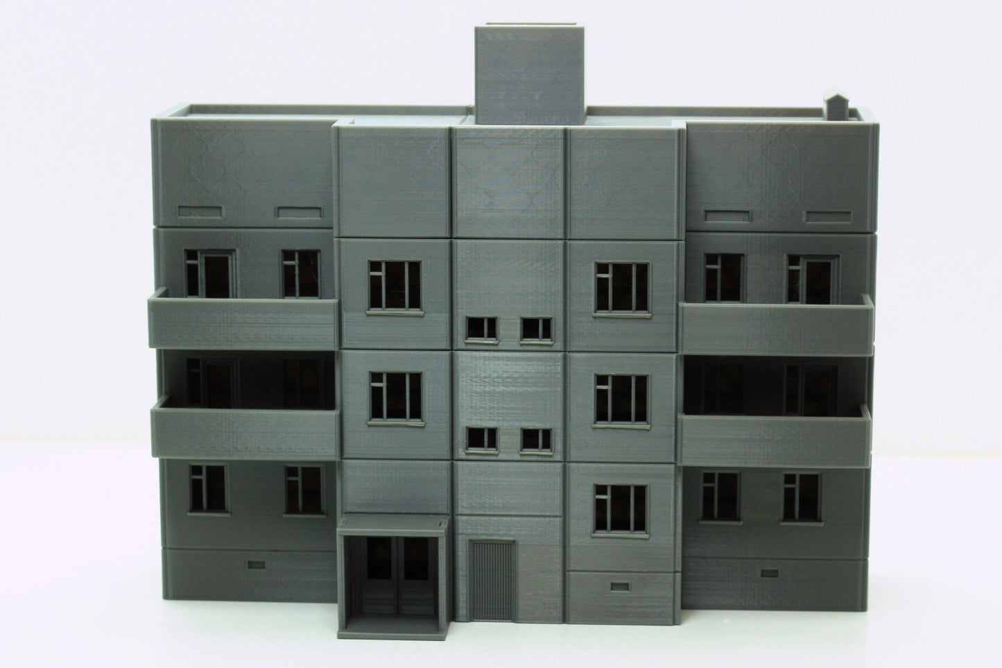 ZONA ALFA Pripyat Apartment Tower Type 1 - RPG Miniatures Gaming Terrain