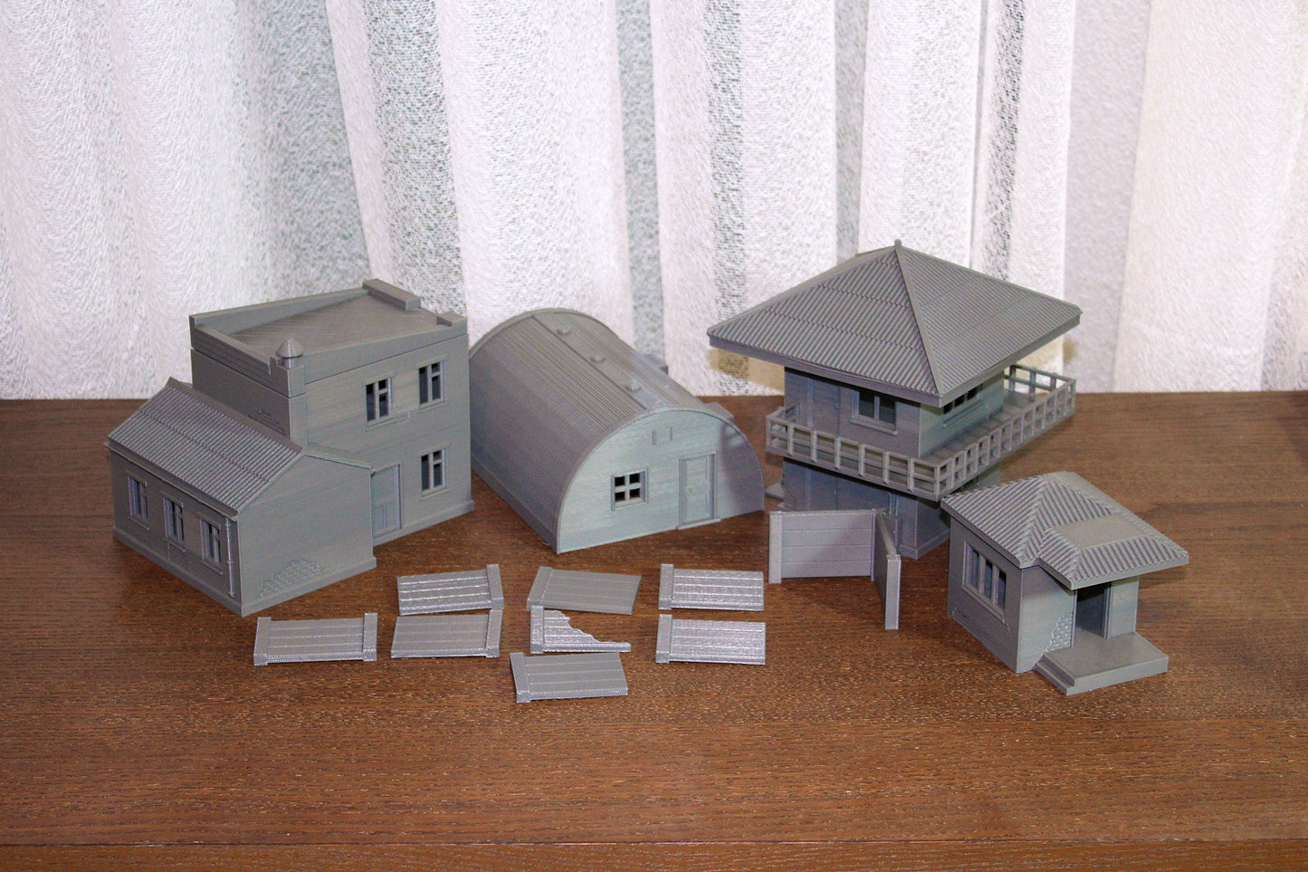 East European Military Outpost - Miniature Wargaming Terrain - Zona Alfa - Team Yankee - 3D Print