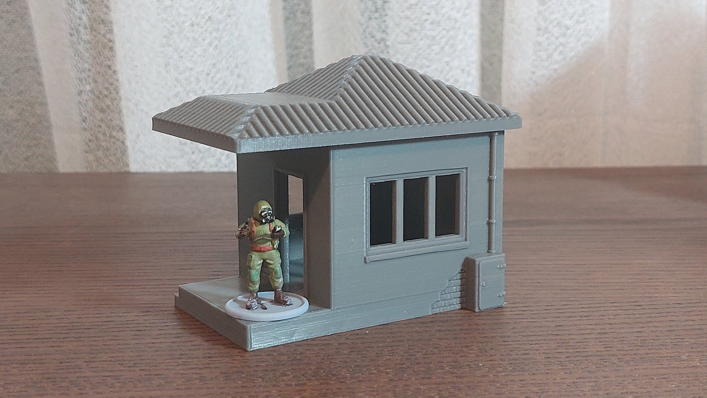 Guard Hut - Miniature Wargaming Terrain - Zona Alfa - Team Yankee - 3D Print