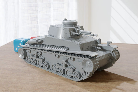 PZ KPFW 35(t) - WW2 German Tank - 3D Resin Printed 28mm / 20mm / 15mm Miniature Tabletop Wargaming Combat Vehicle