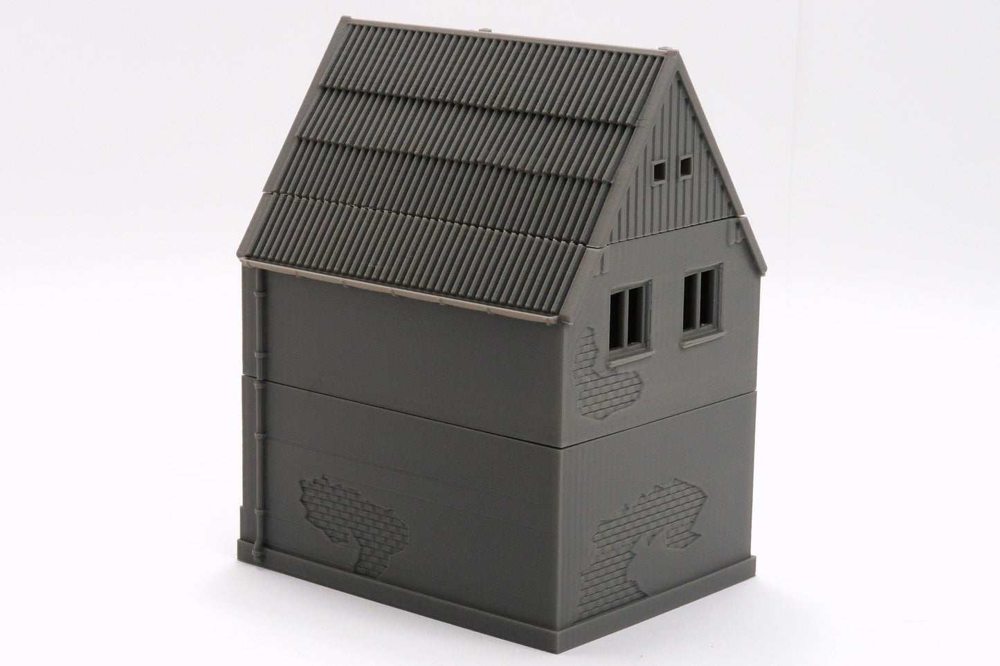 Polish Village House DS-T1 - Tabletop Wargaming WW2 Terrain | Miniature 3D Printed Model | Flames of War - Zona Alfa