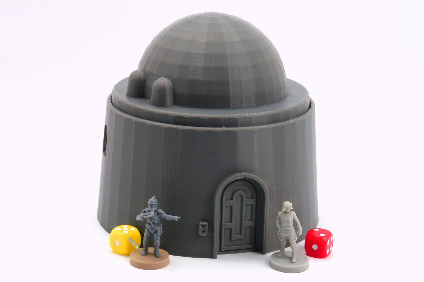 Round Hut Large Dome - Desert Village - 3D Printed - Galactic Miniature Games Legion Compatible Terrain 35mm, 28mm, 15mm