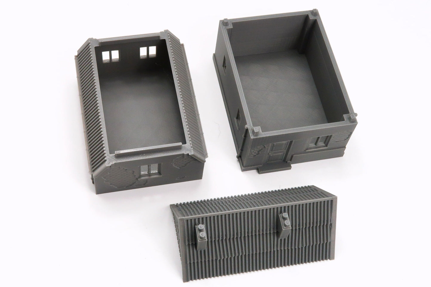 Polish Village House DS-T1 - Tabletop Wargaming WW2 Terrain | Miniature 3D Printed Model | Flames of War - Zona Alfa