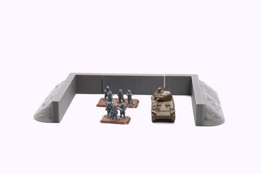 Airfield Parking Lot - 3D Printed Miniature Wargaming Terrain - Awesome for Tabletop Games like Bolt Action or Flames or War