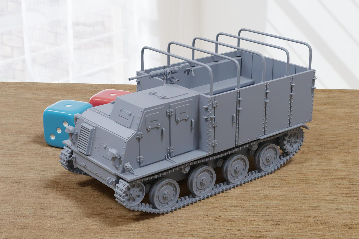 Type 1 Ho-Ki APC - 3D Printed Miniature Wargaming Combat Vehicle - 28mm / 20mm / 15mm Scale