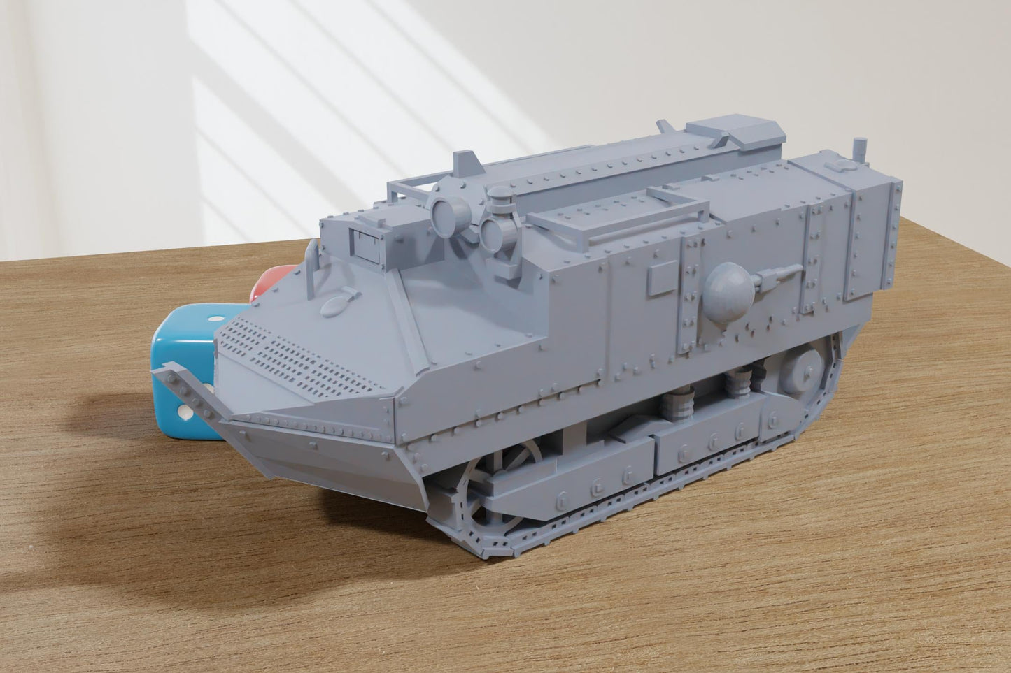 Schneider CA-1 (France) WW1 Tank  - 3D Printed Miniature Wargaming Combat Vehicle - 28mm / 20mm / 15mm Scale
