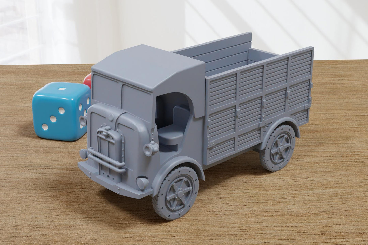 Fiat SPA CL 39 Support Truck - 3D Printed Miniature Wargaming Combat Vehicle - 28mm / 20mm / 15mm Scale