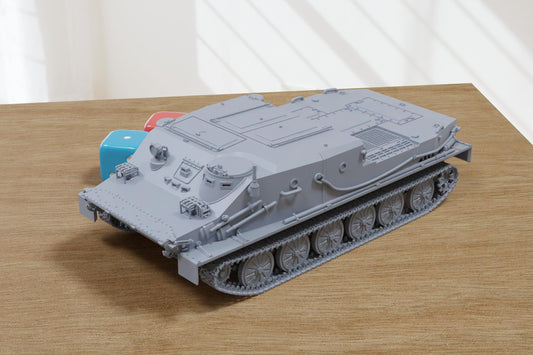 BTR-50 Soviet APC - 3D Printed Miniature Tabletop Wargaming Combat Vehicle 28mm / 15mm  Scale