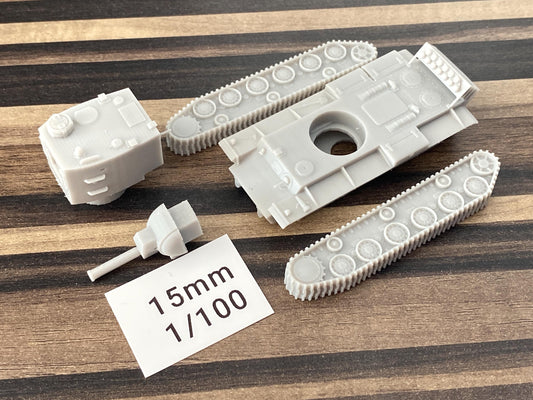 Pz.Kpfw. KW II 754 (r) - WW2 German Tank - 3D Resin Printed 28mm / 20mm / 15mm Miniature Tabletop Wargaming Vehicle