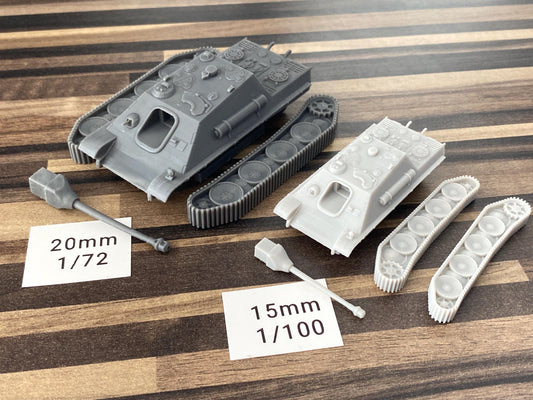 Jagdpanzer  - WW2 German Tank - 3D Resin Printed 28mm / 20mm / 15mm Miniature Tabletop Wargaming Vehicle