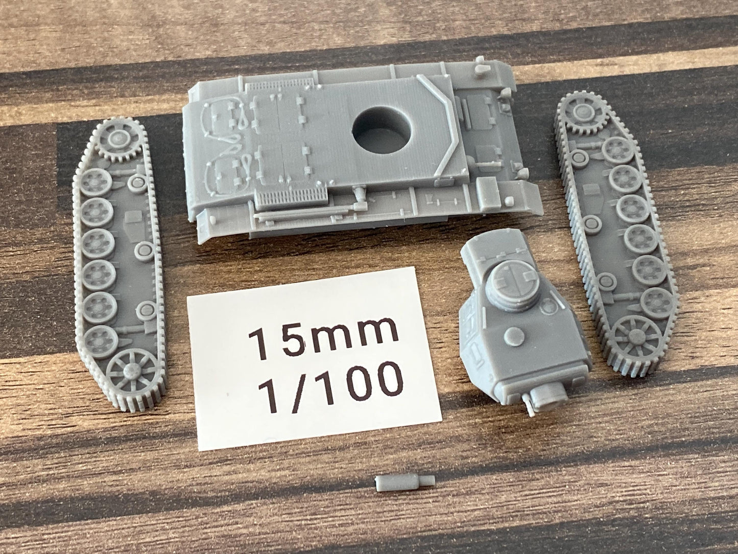 PZ.KPFW III Ausf-N - WW2 German Tank - 3D Resin Printed 28mm / 20mm / 15mm Miniature Tabletop Wargaming Vehicle