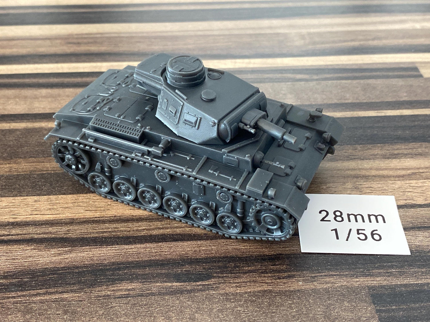 PZ.KPFW III Ausf-N - WW2 German Tank - 3D Resin Printed 28mm / 20mm / 15mm Miniature Tabletop Wargaming Vehicle