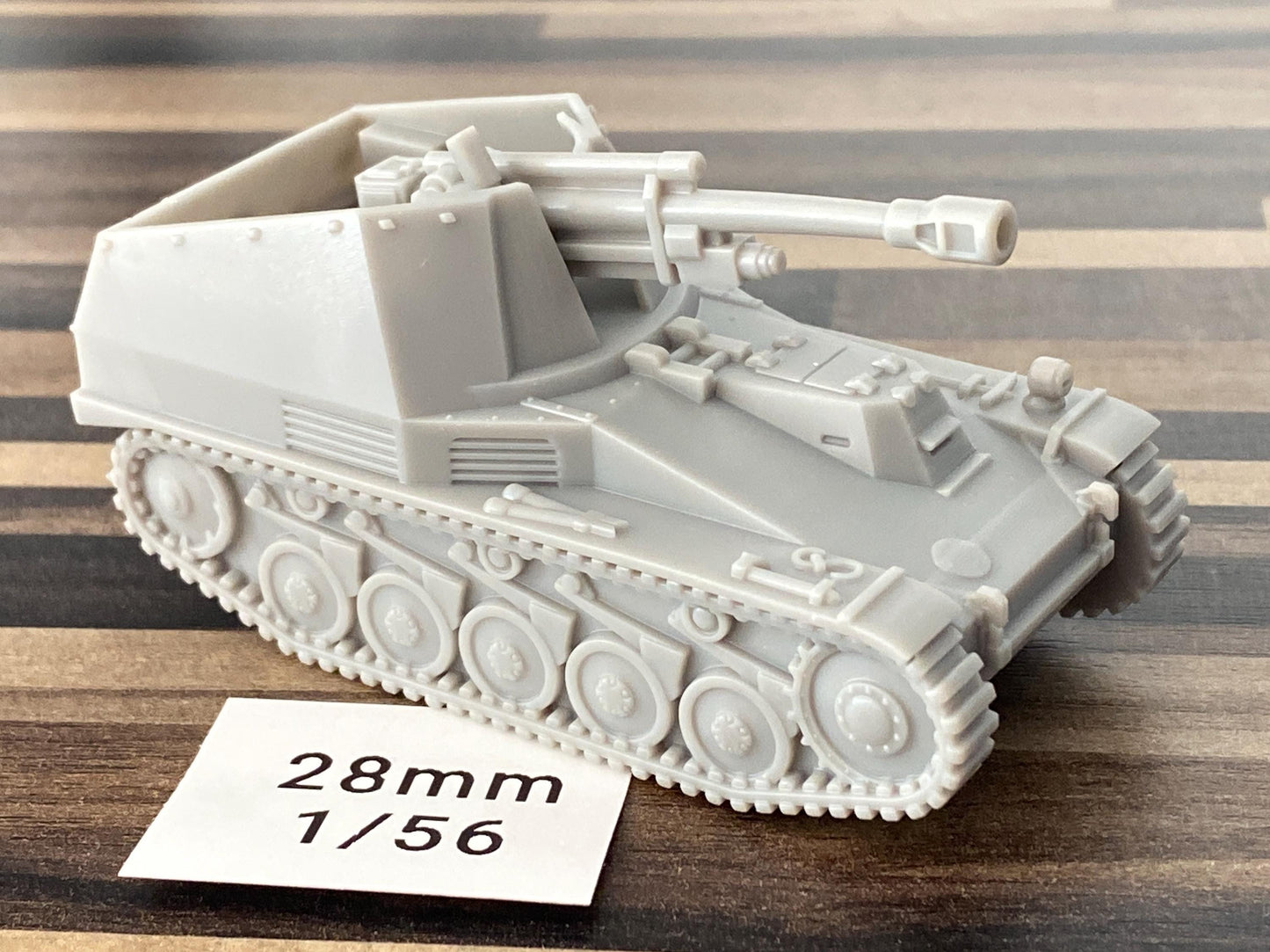 Sd.Kfz. 124 Wespe WW2 German Light field howitzer - 3D Resin Printed 28mm / 20mm / 15mm Miniature Tabletop Wargaming Vehicle