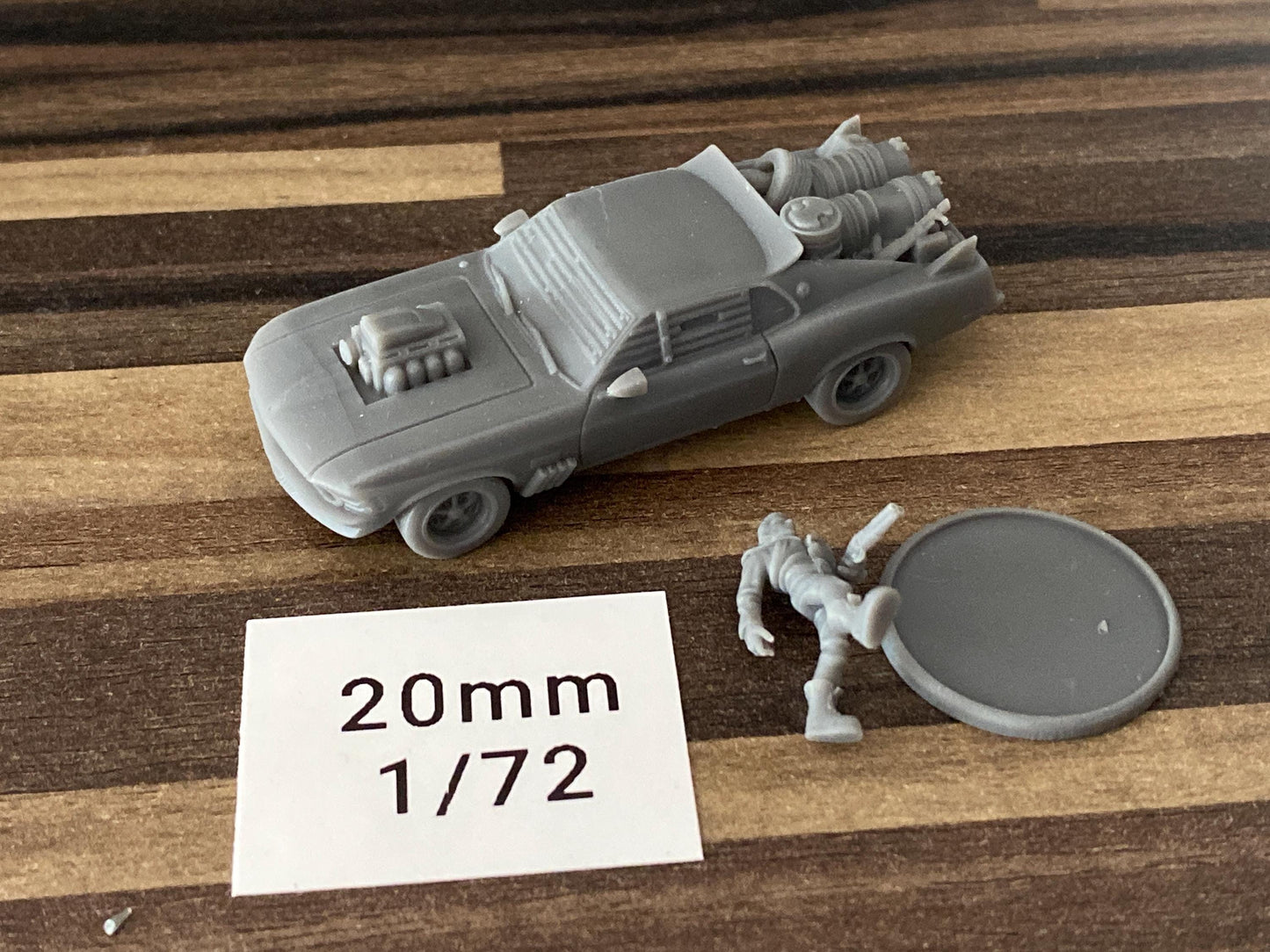 The Interceptor - 3D Printed Vehicle for Miniature Tabletop Wargames TTRPG
