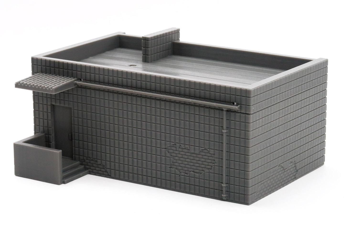 Soviet Small Pump Station Shop - Zona Alfa / Cold War in the East - 3D Printed Miniature Wargaming Terrain 28mm / 20mm / 15mm Scale