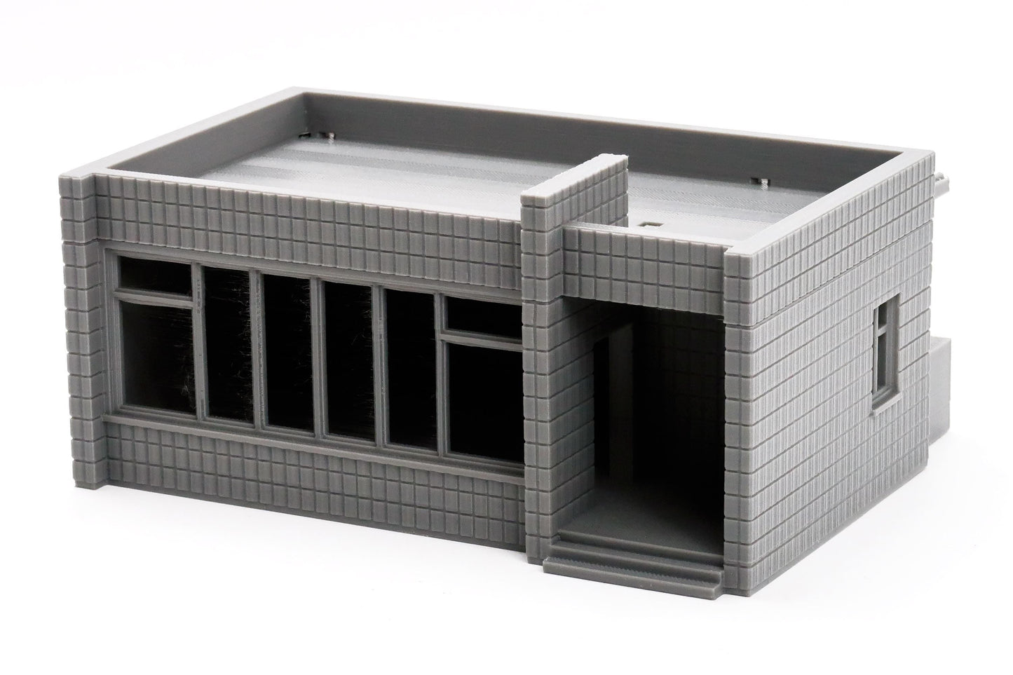 Soviet Small Pump Station Shop - Zona Alfa / Cold War in the East - 3D Printed Miniature Wargaming Terrain 28mm / 20mm / 15mm Scale