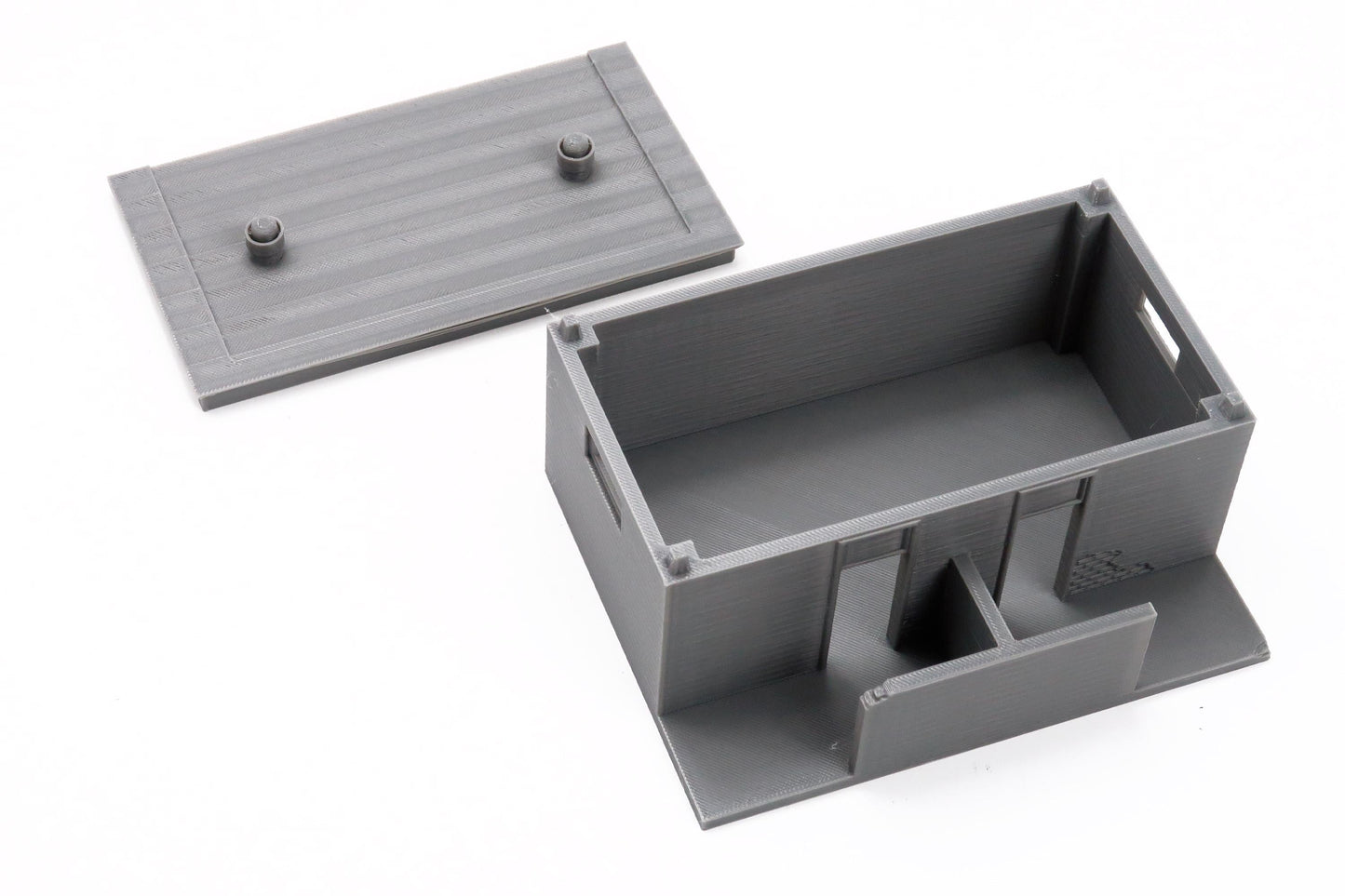 Soviet Public Toilets- Zona Alfa / Cold War in the East - 3D Printed Miniature Wargaming Terrain 28mm / 20mm / 15mm Scale