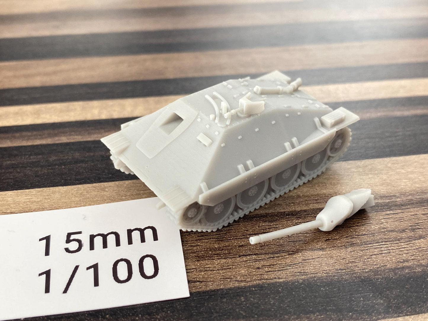 Hetzer - WW2 German Tank - 3D Resin Printed 28mm / 20mm / 15mm Miniature Tabletop Wargaming Vehicle