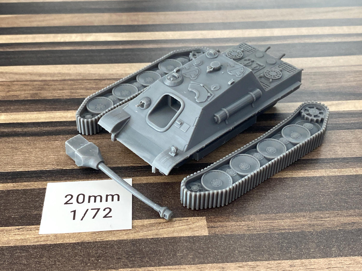 Jagdpanzer  - WW2 German Tank - 3D Resin Printed 28mm / 20mm / 15mm Miniature Tabletop Wargaming Vehicle