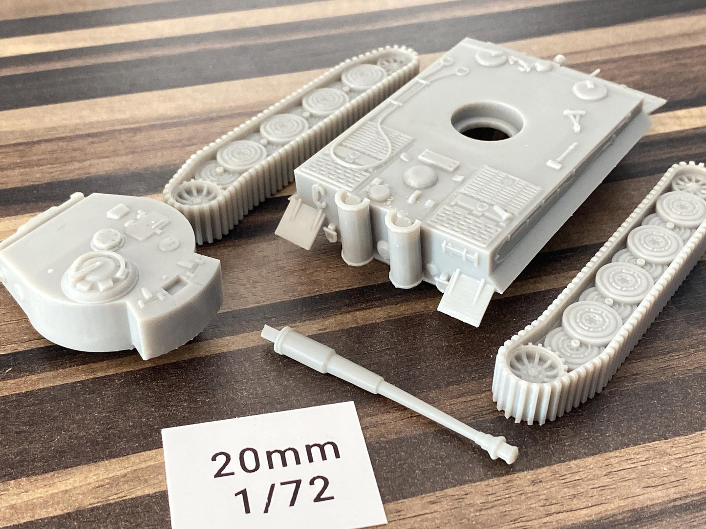 Pz.Kpfw TIGER I ausf E - WW2 German Tank - 3D Resin Printed 28mm / 20mm / 15mm Miniature Tabletop Wargaming Vehicle
