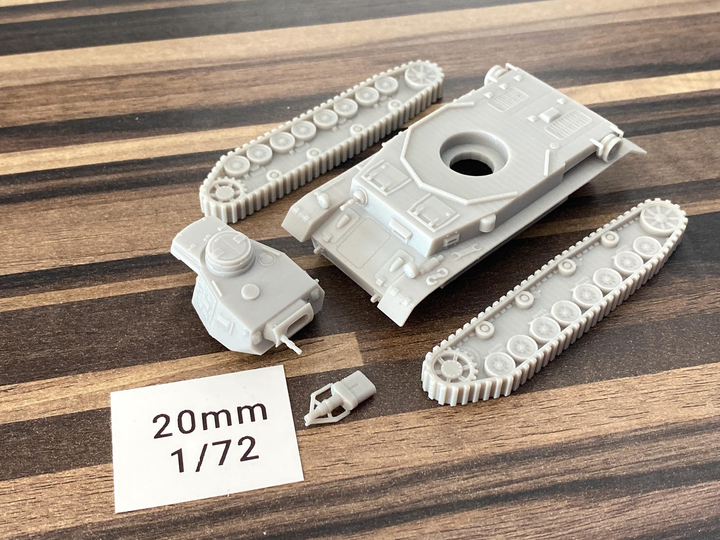 PZ.KPFW. IV F1 - WW2 German Tank - 3D Resin Printed 28mm / 20mm / 15mm Miniature Tabletop Wargaming Vehicle